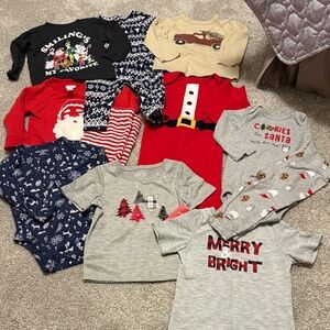 Name brand Holiday Baby Clothing Bundle